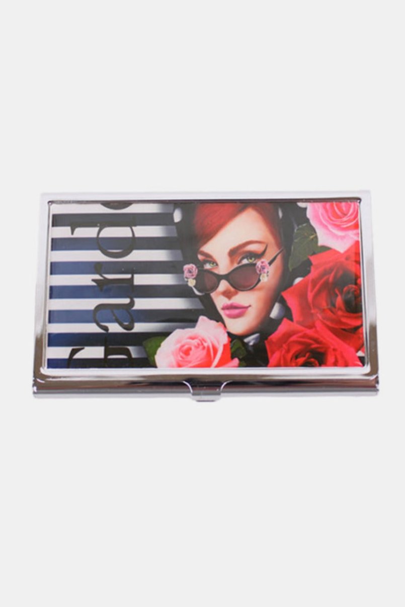 Nicole Lee USA Printed Business Card Case