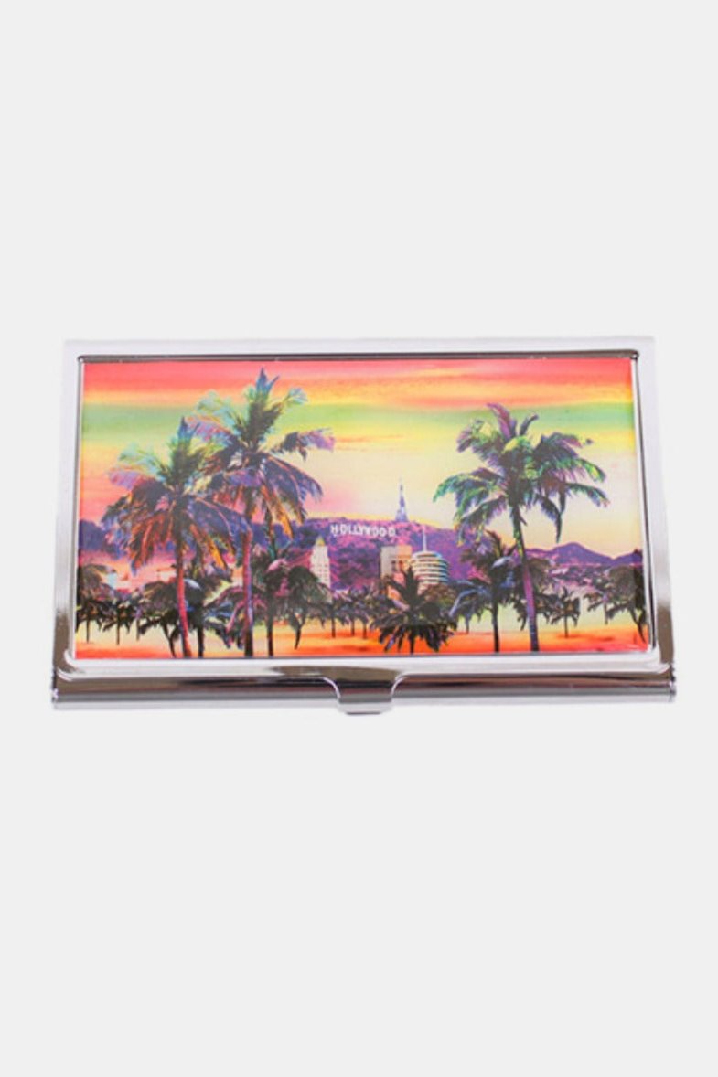 Nicole Lee USA Printed Business Card Case