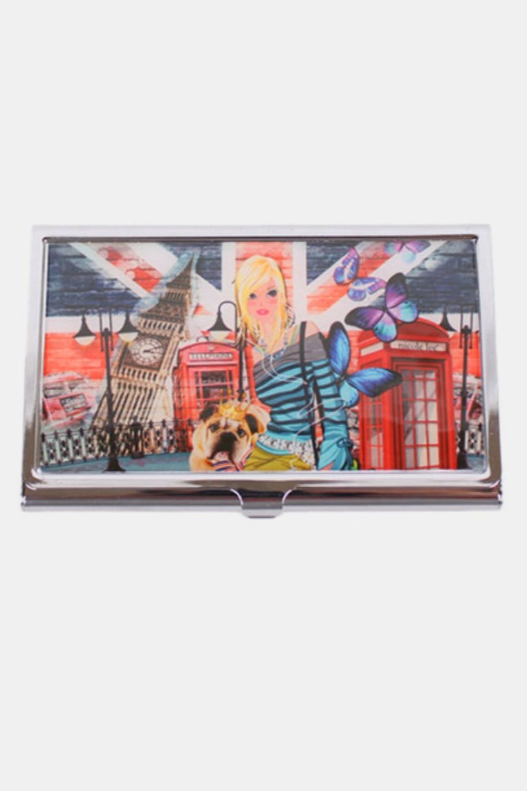 Nicole Lee USA Printed Business Card Case